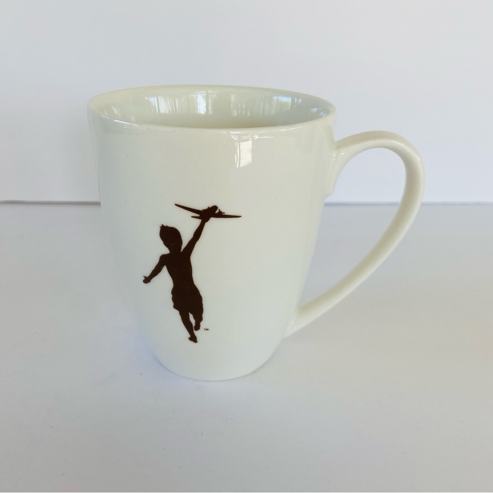 Storyville Coffee Company  Flyboy Boy with an Airplane Mug Cup 12 oz